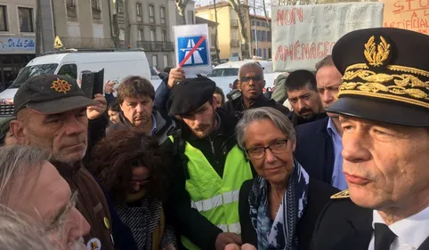 Marathon castrais pour la ministre des transports