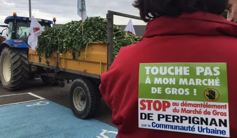 Perpignan : Les agriculteurs disent non à la vente d'une partie du...