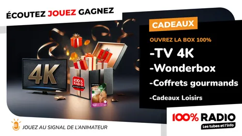 🎁 Cette semaine, c’est LA BOX 100%RADIO !