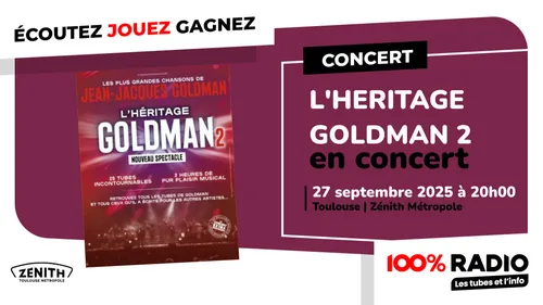 Gagnez le concert L'HERITAGE GOLDMAN 2
