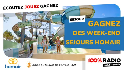 ✨ 100% RADIO paye vos vacances avec HOMAIR ✨