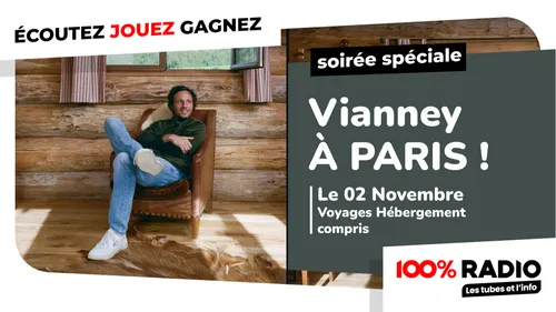🎁 GAGNEZ UNE SOIRÉE SPÉCIALE AVEC VIANNEY !