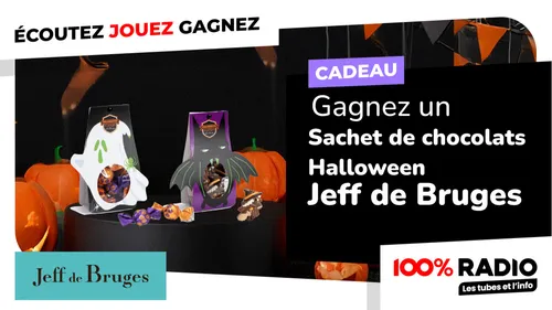 Pour Halloween, Gagnez vos sachets de chocolats JEFF DE BRUGES