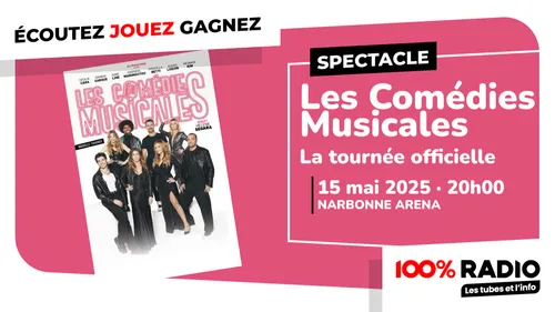 Gagnez le concert LES COMEDIES MUSICALES