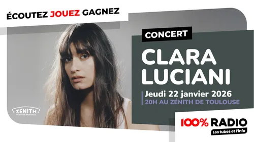 Gagnez le concert de Clara luciani.