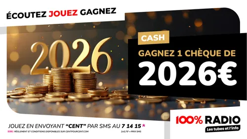 Gagnez 1 chèque de 2026€ !
