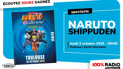 gagnez le spectacle de NARUTO SHIPPUDEN 