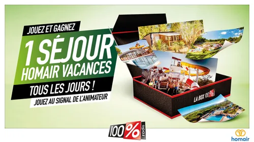 Gagnez vos séjours HOMAIR vacances