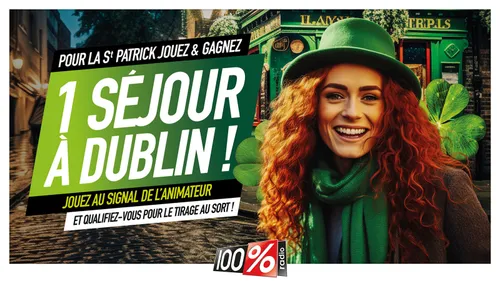 La Saint Patrick sur 100% !