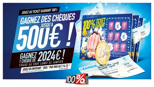 Le ticket gagnant !