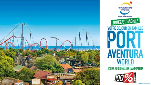 Gagnez PortAventura sur 100%