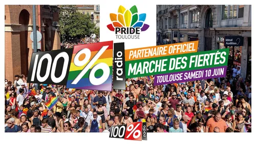 100% Radio, partenaire de la marche des fiertés LGBTQI + 