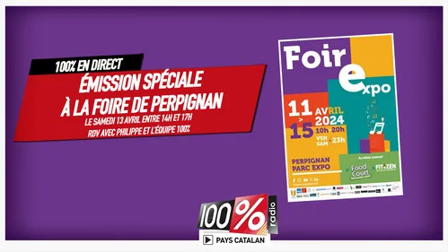 100% en direct de la foire de Perpignan