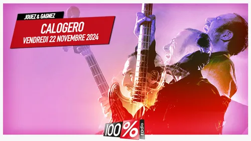 Gagnez le concert de Calogero