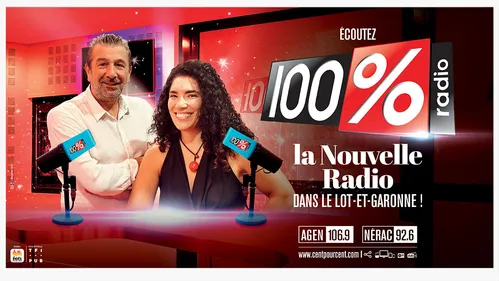 100% Radio ouvre une nouvelle fréquence à Agen !