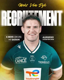 SCA. Un ancien champion de France de Top 14 signe à Albi