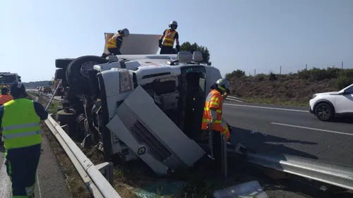 A61. Accident de poids lourds : la circulation a repris entre...