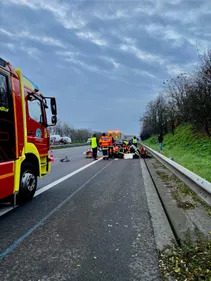 Un motard grièvement blessé dans un accident sur l'A62 au nord de...