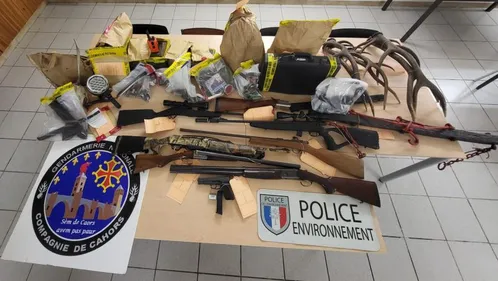Les braconniers chassaient la nuit près de Cahors, les gendarmes...