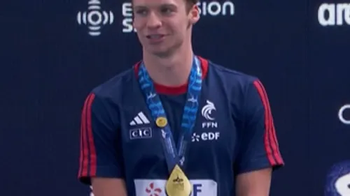 Natation : Léon Marchand s'offre un deuxième titre européen et un...