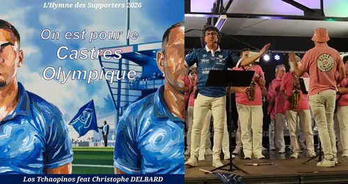 TARN: Christophe Delbart signe un nouvel hymne pour le Castres...