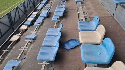 Stade Pierre Fabre à Castres: un huissier est venu constater les...