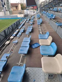 Stade Pierre Fabre à Castres: un huissier est venu constater les...