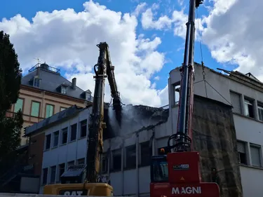 Escale Lapérouse à Albi: le chantier de démolition de l’extension...