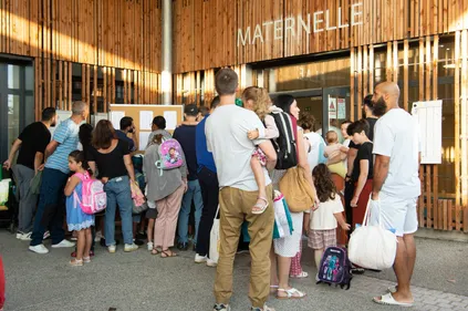 HAUTE-GARONNE: l'heure de la rentrée des classes à Colomiers