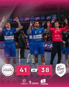 HANDBALL: la victoire du FENIX contre CHAMBERY ce mardi soir en...
