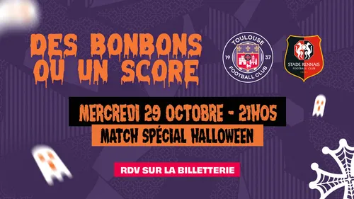 TOULOUSE: le Stadium passe en mode Halloween pour le match TFC-Rennes