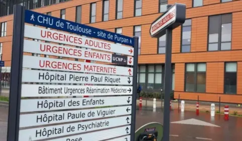 Toulouse: les soignants du service réanimation pédiatrique de...