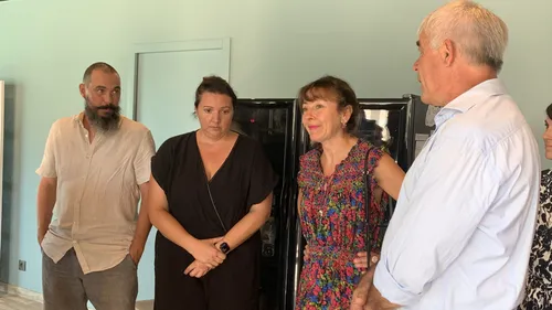 Pyrénées-Orientales : La présidente de la région Occitanie à la...