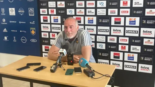 Le désormais ex manager sportif de l'USAP, Patrick Arlettaz,...