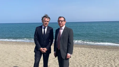 Le ministre de la Transition écologique, en visite dans les...