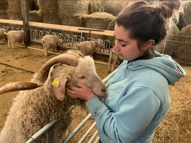 Tarn. "C'est la ferme de mes rêves", près de Castres, Crystele...