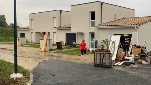 Orages. Nouvelle tuile pour le lycée de Gragnague, une coulée de...