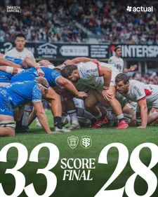 Rugby: la défaite du Stade Toulousain contre Vannes. Ce soir le CO...