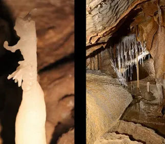 La Grotte de la Fileuse de Verre à Courniou (34)