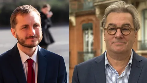 TOULOUSE:  François Piquemal (LFI) et François Briançon...