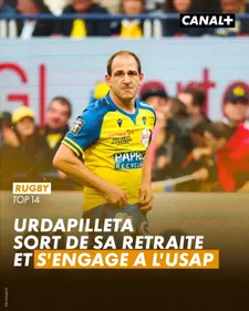 Rugby: l'ancien joueur du Castres Olympique, Benjamin Urdapiletta,...