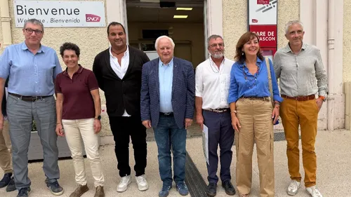 Carole Delga en déplacement en Ariège