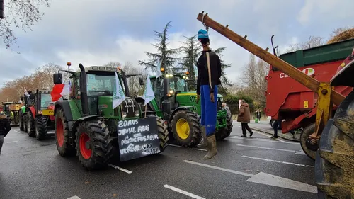 Manifestation des agriculteurs. 450 tracteurs ont bloqué Toulouse 