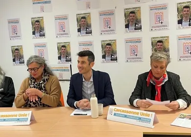 Carcassonne : la liste “Carcassonne Unie” entre en campagne