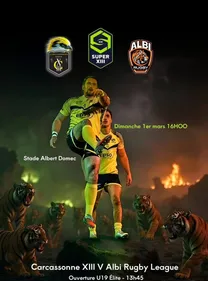 Carcassonne XIII : reprise musclée face à Albi après plus d’un mois...