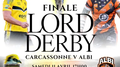 Coupe de France Lord Derby : Carcassonne XIII et Albi XIII se...