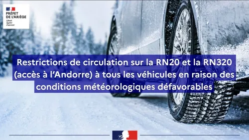 Ariège sous la neige : un week‑end de galère sur les routes et les...