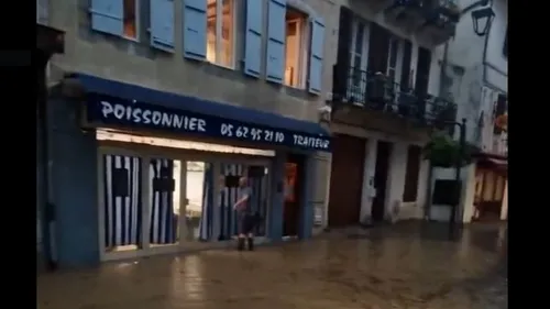 VIDEOS. Les images impressionnantes des inondations en Bigorre 