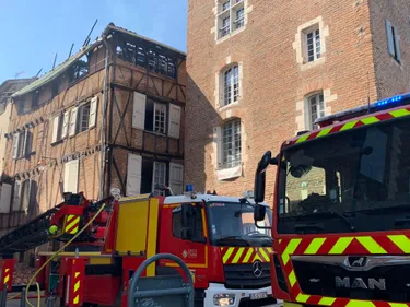 Albi. Un feu ravage un immeuble du centre historique, douze...