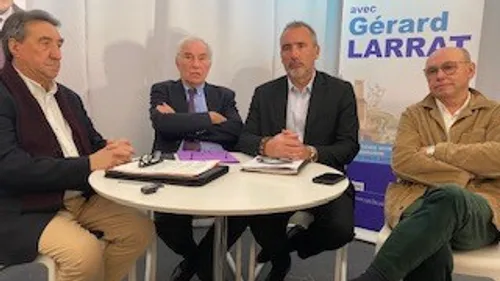Municipales à Carcassonne : Gérard Larrat mise sur la sécurité